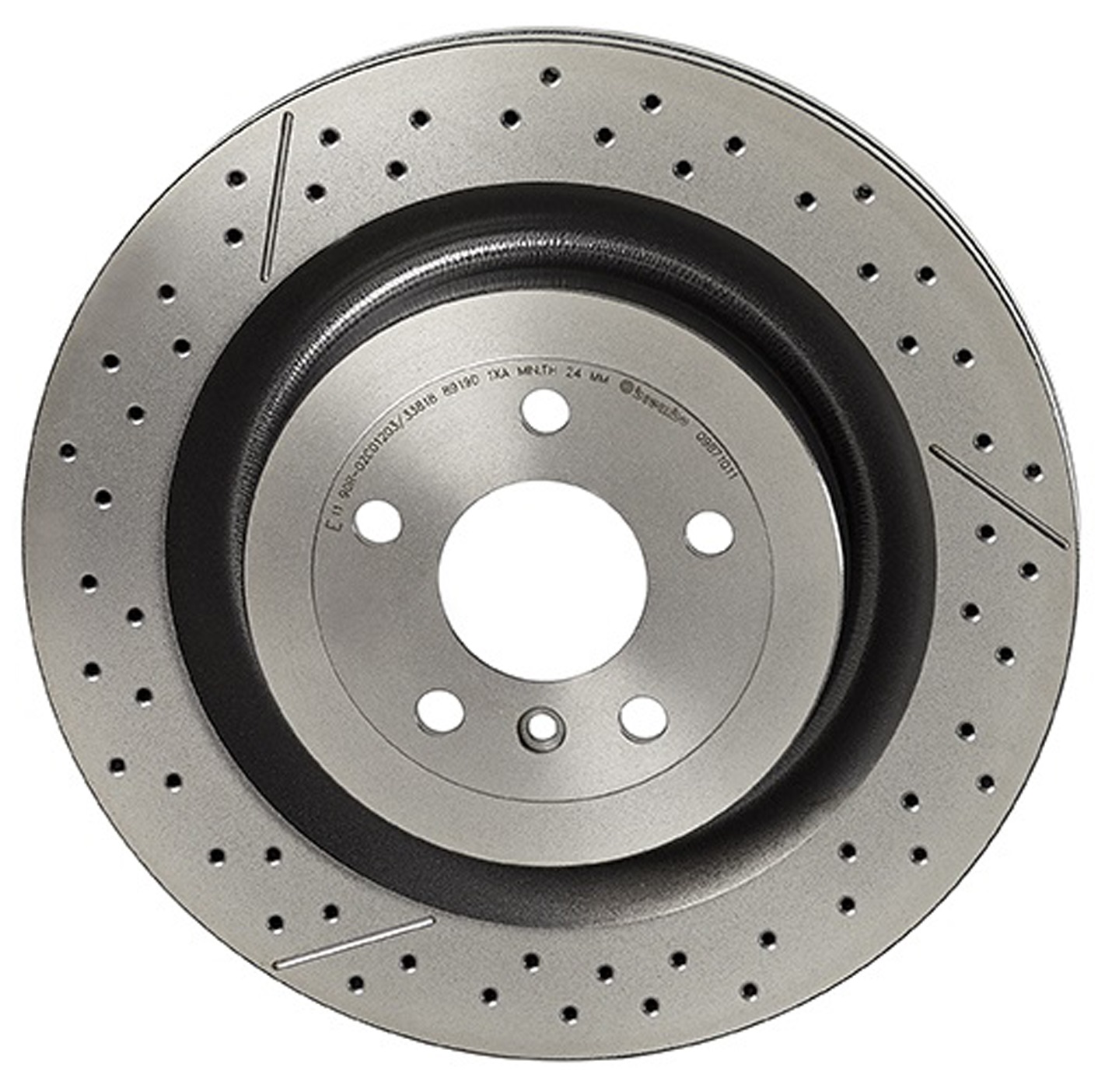 Mercedes Brembo Disc Brake Rotor – Rear (345mm) 1664230512 Brembo